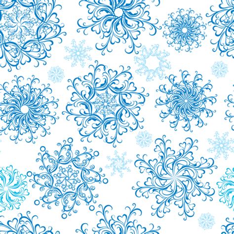 Christmas Snowflakes patterns design vector 05 free download