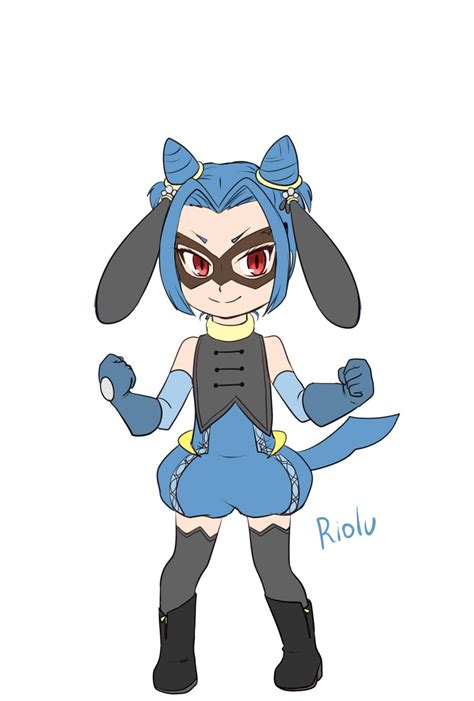 Riolu Gijinka By Kira Summit Gijinka Moe Anthropomorphism Pokemon