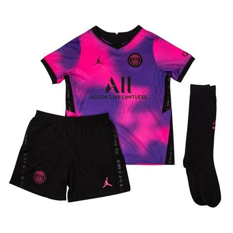 Paris Saint Germain Quatri Me Maillot Jordan X Psg Mini Kit Enfant