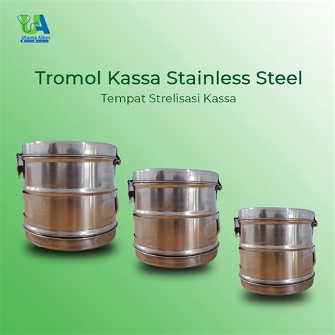 Jual Dressing Drum Tromol Kassa Stainless Steel Shopee Indonesia