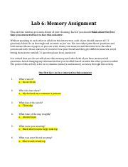 Examining Memory Accuracy In Face To Face Interactions Course Hero