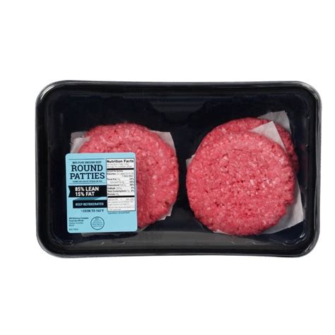 Food Lion Food Lion Ground Round Patties Same Day Delivery Or Pickup