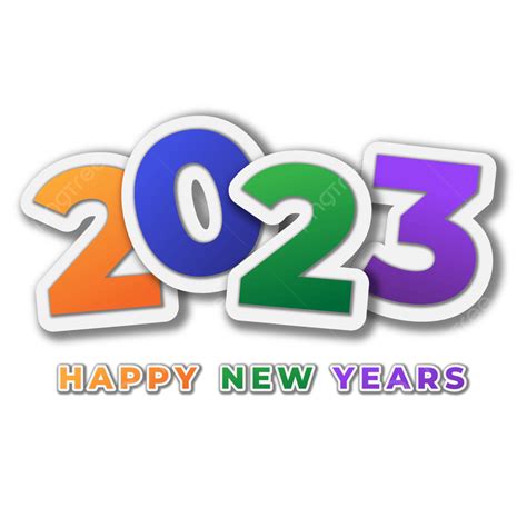 Gradient 2023 Text Effect Design For New Years Festival 2023 Text