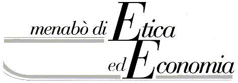 Etica ed Economia Menabò di Etica ed Economia