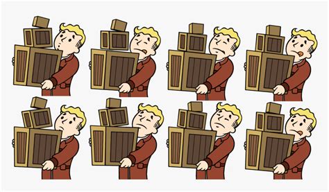 Fallout Shelter Vault Boy Animations , Png Download, Transparent Png ...