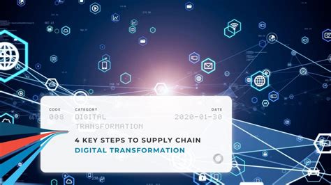 4 Key Steps To Supply Chain Digital Transformation