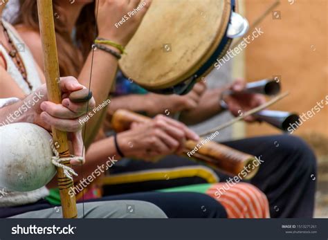 Brazilian Musical Instrument Called Berimbau Others Stock Photo