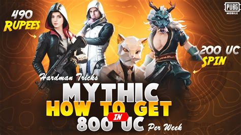 How To Get Mythic For Uc In A Week Pubg Mythic Forge Spin Best