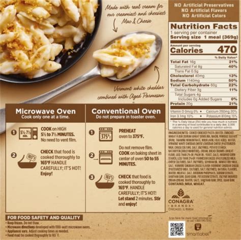 Marie Callenders® Creamy Vermont Mac And Cheese Bowl Frozen Meal 13 Oz