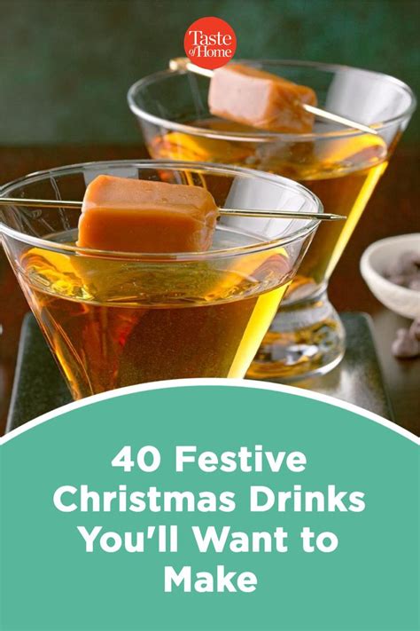 30 Boozy Christmas Drinks To Make This Holiday Season Christmas Drinks Christmas Drinks