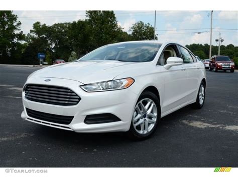 2014 Oxford White Ford Fusion SE EcoBoost 85642846 Photo 13