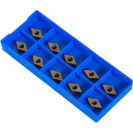 Walfront Coffret De Pcs Lames Inserts Rotatifs Cnc Insert Carbure