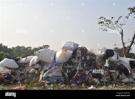 West Bengal India 28th Nov 2021 Waste Fabric Recycling Is The