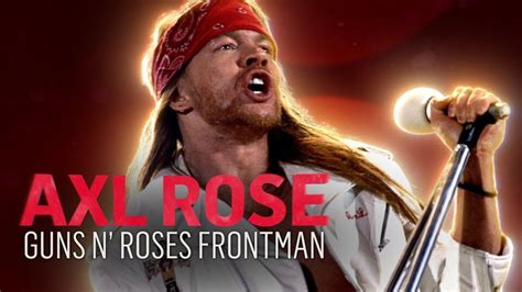 Axl Rose Guns N Roses Frontman Reelz Series