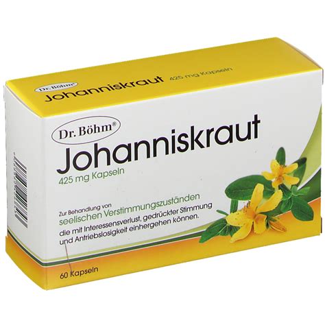 Dr Böhm Johanniskraut 425 mg 60 St shop apotheke at