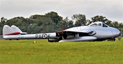 LN DHY DE HAVILLAND VAMPIRE NORWEGIAN AIR FORCE HISTORIC S Flickr