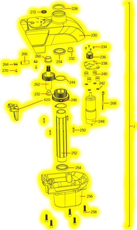 Minn Kota Ultrex Steering Housing Assembly and Rope Guide Kit FW 27718 | Northland Marine