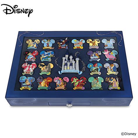 The Magical Moments Of Disney 24K Gold-Plated Pin Collection