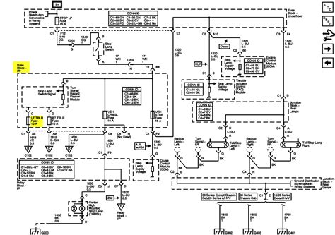 Lighting Diagram For 05 Chevy Silverado Diagram Silverado He