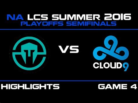 IMT Vs C9 Game 4 Highlights NA LCS Summer Playoffs SemiFinals 2016