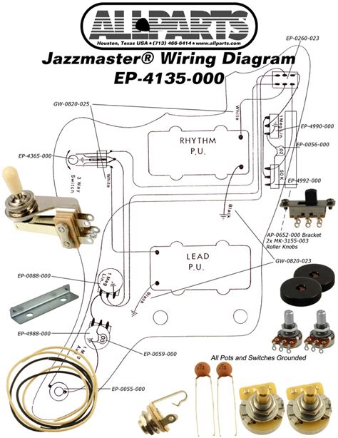 Fender Jazzmaster Wiring Diagrams - Wiring Diagram