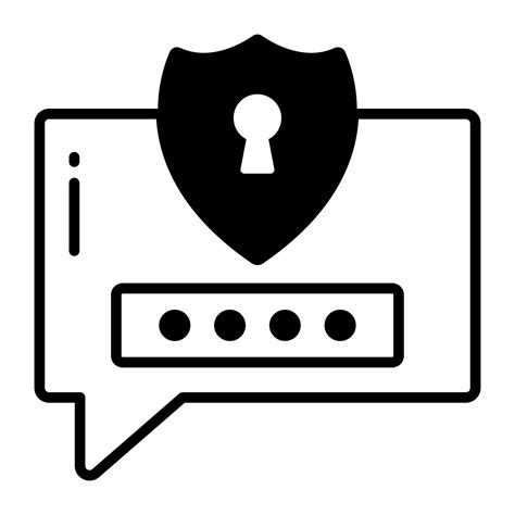 Beautifully Designed Vector Of Password Security Editable Icon