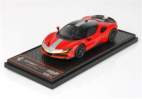 Modèle réduit Ferrari Sf90 Stradale Pack Fiorano Red Corsa 322 1 43