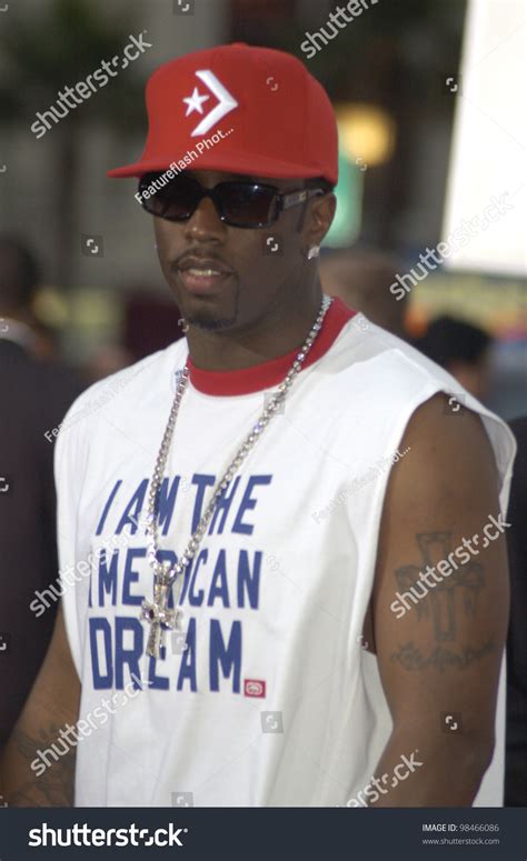 Singer Sean P Diddy Combs Hollywood Stock Photo 98466086 | Shutterstock