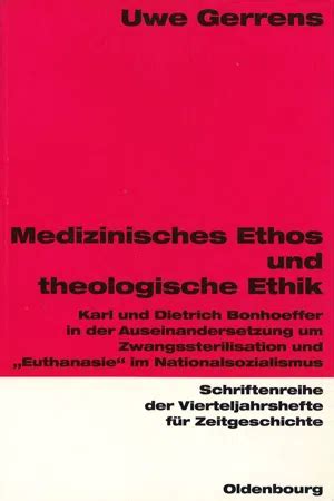 PDF Medizinisches Ethos Und Theologische Ethik De Uwe Gerrens Libro