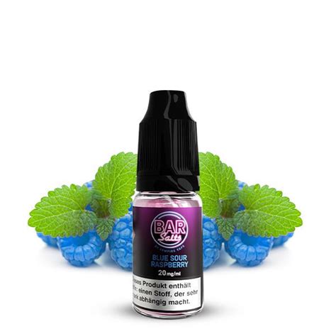 Blue Sour Raspberry Nikotinsalz Liquid Vampire Vape Bar Salts