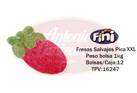 Fresas Salvajes Xxl Pica U Fini Antonio Y Ca Izares