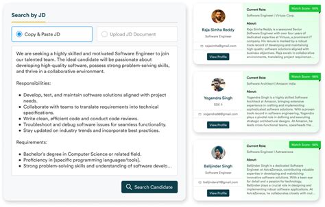 AI Powered Resume Matcher AI Technology CV Matching Service