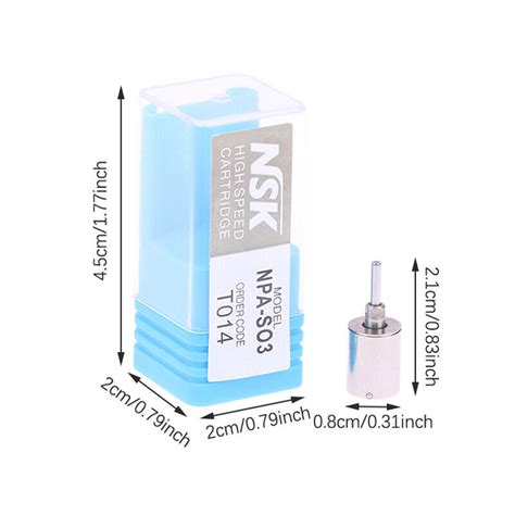 Dental Turbine Rotor Canister Cartridge For Nsk Push Button High Speed