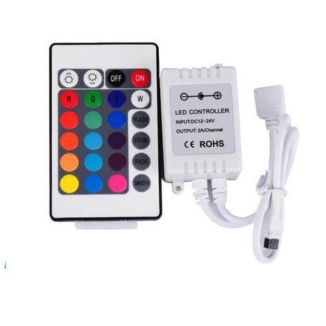 Kit Contr Leur Rgb V A Ruban Led Avec T L Commande