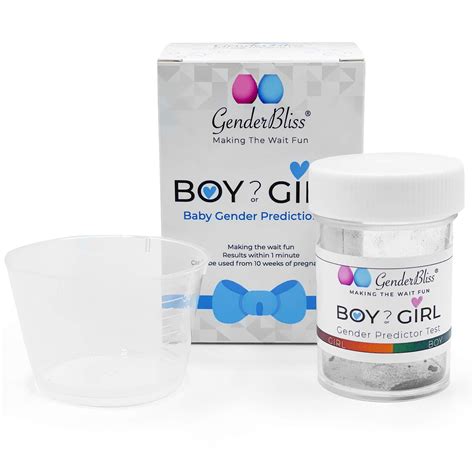 Buy GenderBliss Gender Prediction Test Kit Early Pregnancy Boy Or