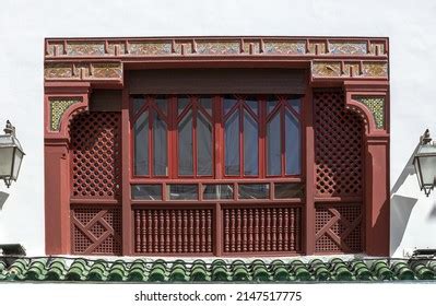 Details Arabic Architecture Old Medina Tangiermoroccowindows Stock Photo 1887477487 | Shutterstock