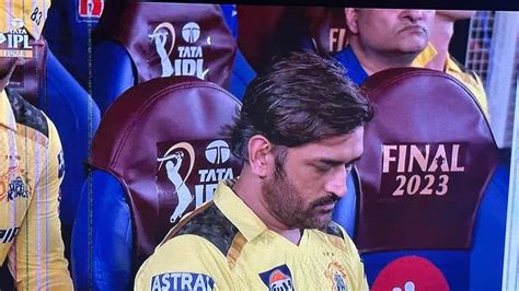 Watch Tearful Ms Dhoni Goes From Eyes Closed To Emotional Wreck As