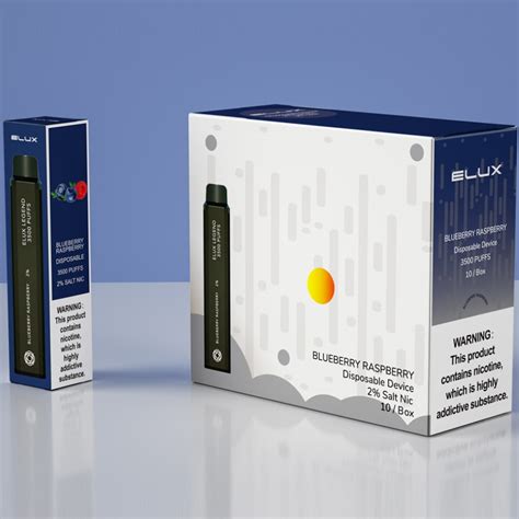 Elux Legend 3500 Puff White Label Elux Disposable Vape Manufacturer