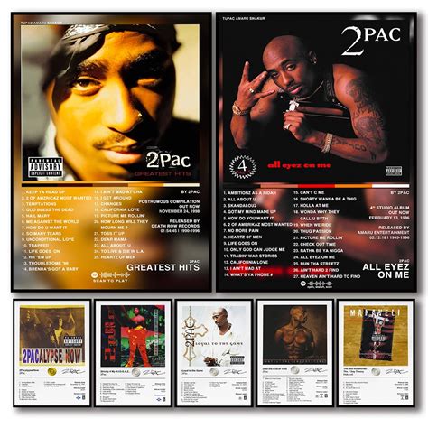 Pac Musik Album Cover Sthetische Bilder Pop Hip Hop Rapper Tupac