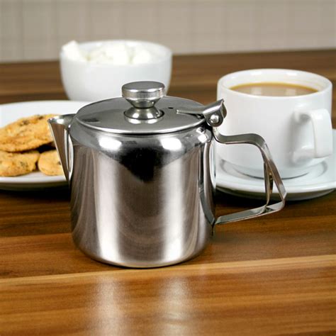 500ml 16oz Stainless Steel Tea Pot Coffee Serving Restaurant Catering