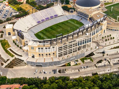 Texas Christian Universitys Amon G Carter Stadium Devinci Pre Cast