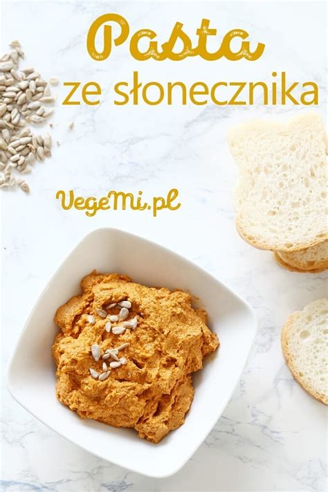 Pasta ze słonecznika Wegańskie i bezglutenowe przepisy Vegemi pl