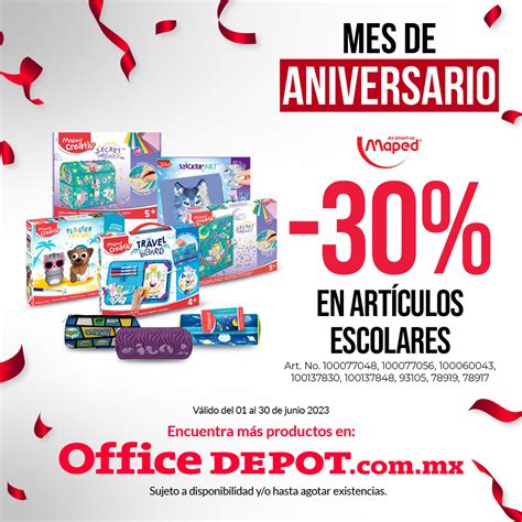 Office Depot México on Twitter Celebra nuestro Mes de Aniversario