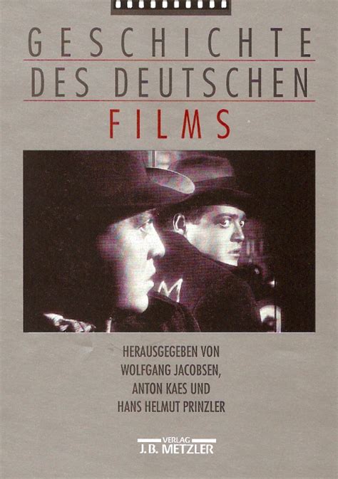 Geschichte Des Deutschen Films Hans Helmut Prinzler