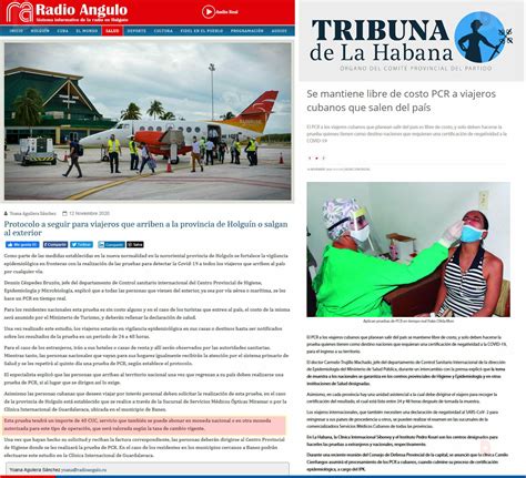 Prensa Cubana No Se Pone De Acuerdo Ahora Asegura Que Los Pcr Para