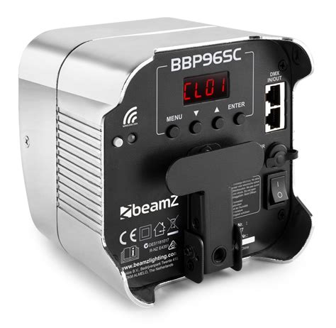 Bbp Sc Battery Uplight Par X W Wdmx Beamz