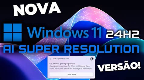 SAIU nova VERSÃO Do Windows 11 24H2 NOVOS RECURSOS IA Para