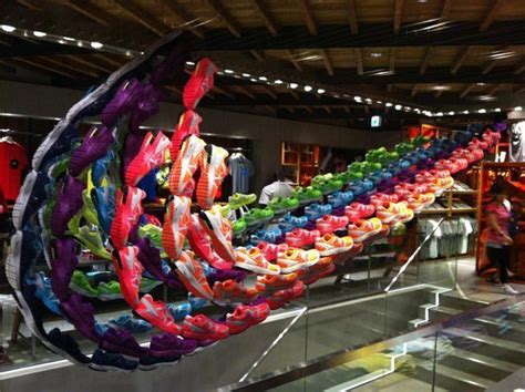 This Is An Example Of Visual Merchandising Done By Nike It Draws