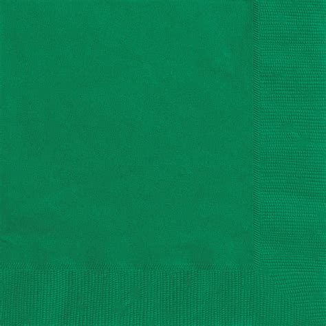 Way To Celebrate Paper Party Napkins, Green, 6.5in, 24ct - Walmart.com ...