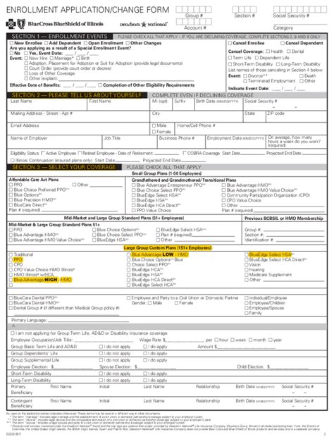 Fillable Online Group Subscriber New Enrollment Form Fax Email Print